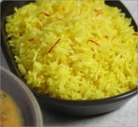 Recipe: Saffron Rice in Rice Cooker